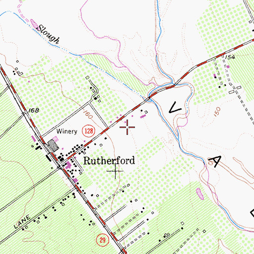 Topographic Map of River Meadow Farm Heliport, CA