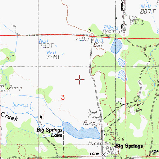 Topographic Map of Copco Substation, CA