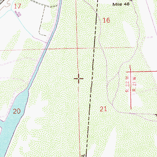 Topographic Map of Yuma Test Station, CA