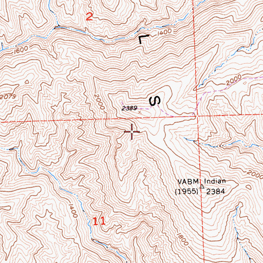 Topographic Map of Panoche Hills, CA