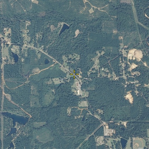 Aerial/Satellite Image of Oak Grove Junior High School, AL
