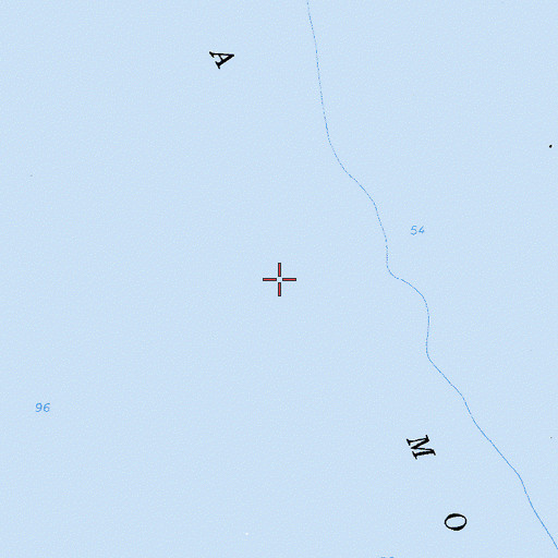 Topographic Map of Santa Monica Bay, CA