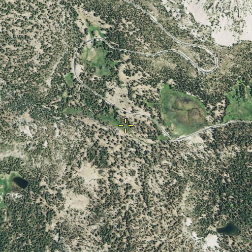 Aerial/Satellite Image of Kings Creek Campground (historical), CA