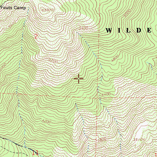 Topographic Map of Box Spring Loop, CA
