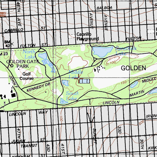 Topographic Map of Anglers Lodge, CA