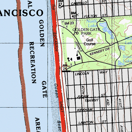 Topographic Map of Murphy Windmill, CA