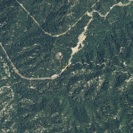 Aerial/Satellite Image of Buckhorn Summit, CA