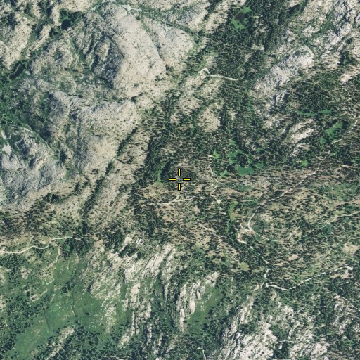 Aerial/Satellite Image of Fordyce Summit, CA
