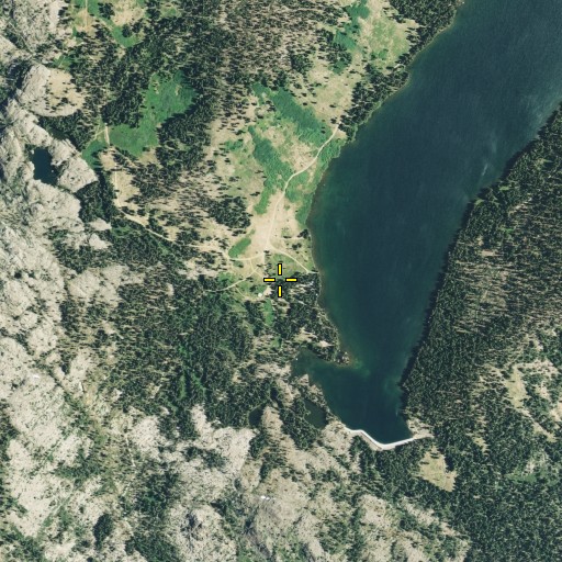Aerial/Satellite Image of Summit City (historical), CA