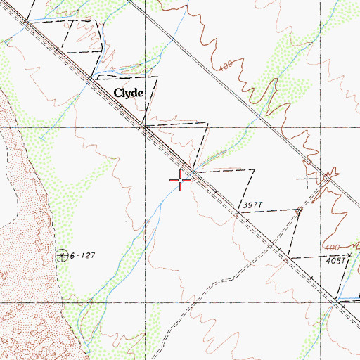 Topographic Map of Clyde, CA
