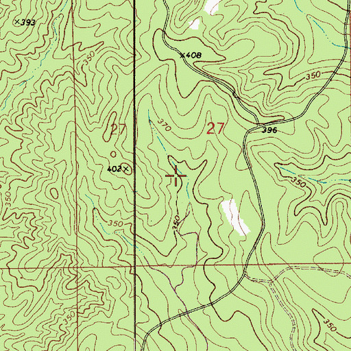 Topographic Map of Chapman Division, AL