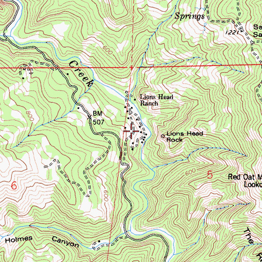 Topographic Map of Arroyo Gun Club, CA