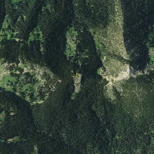 Aerial/Satellite Image of Black Mountain, CA