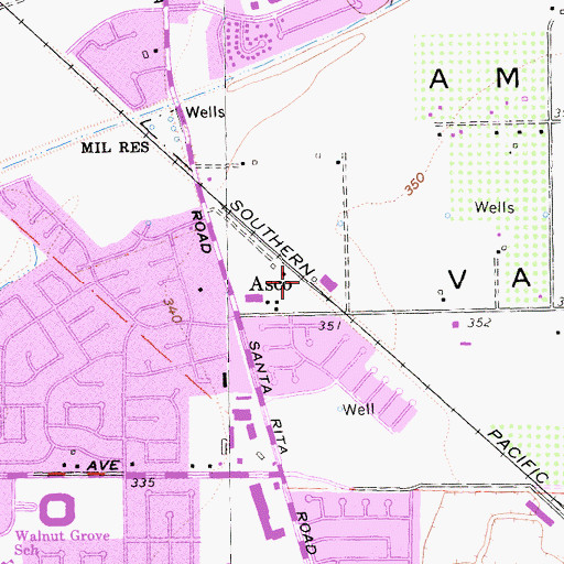 Topographic Map of Asco, CA