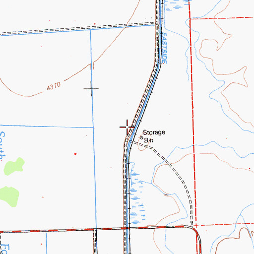 Topographic Map of Bayley (historical), CA