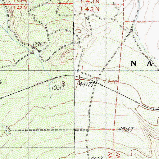 Topographic Map of Bolam, CA