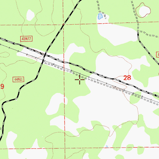 Topographic Map of Boles, CA
