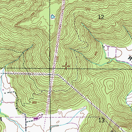 Topographic Map of Scottsboro Division, AL