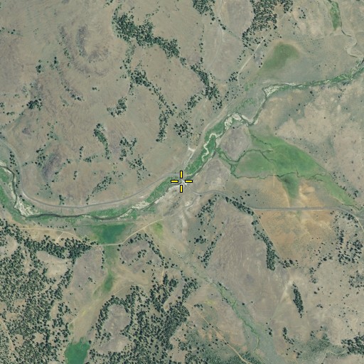 Aerial/Satellite Image of Doyle Crossing, CA