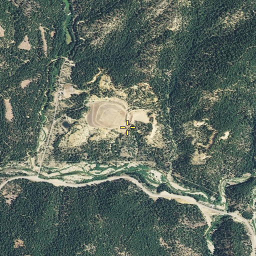 Aerial/Satellite Image of Gopher Hill, CA