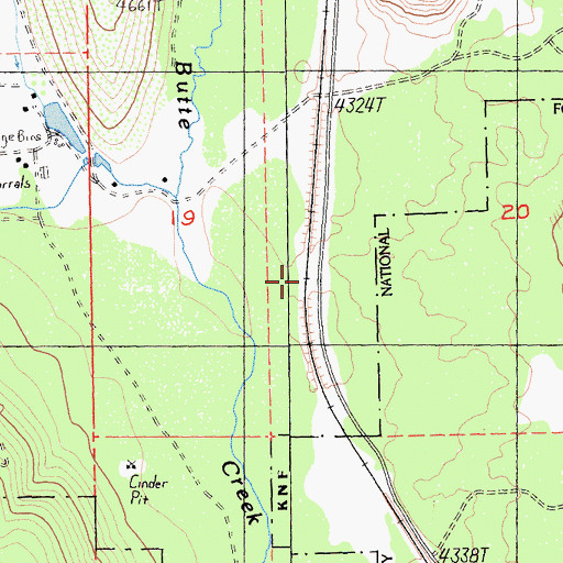Topographic Map of Jerome, CA