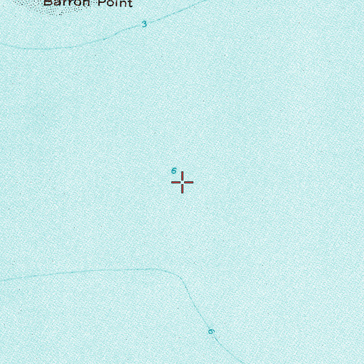 Topographic Map of Bayou La Batre Division, AL
