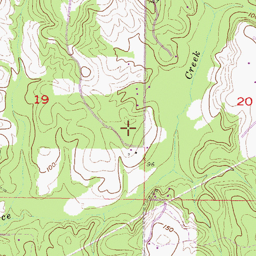 Topographic Map of Tanner Williams Division, AL