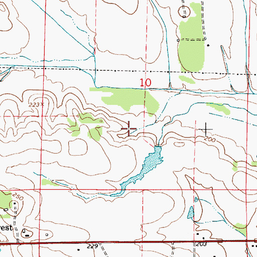 Topographic Map of Uniontown Division, AL