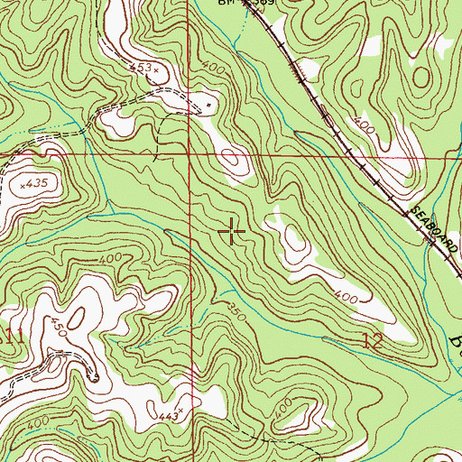 Topographic Map of Brundidge Division, AL