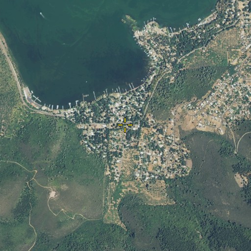 Aerial/Satellite Image of Soda Bay, CA