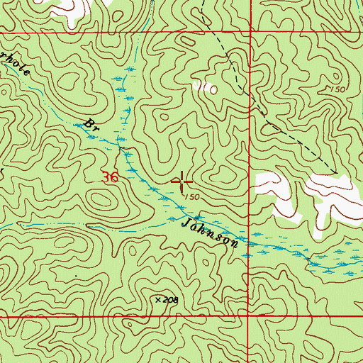 Topographic Map of Chatom Division, AL