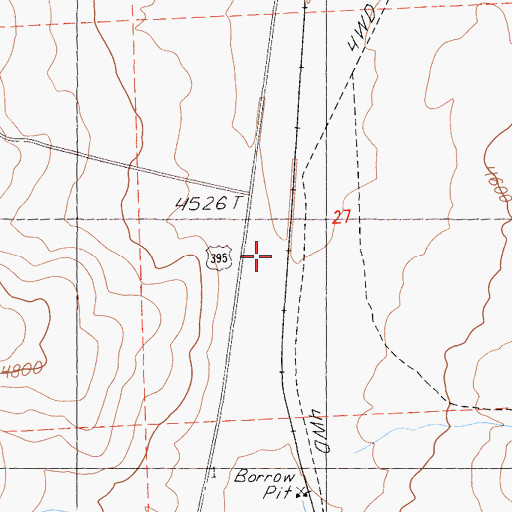 Topographic Map of Viewland, CA