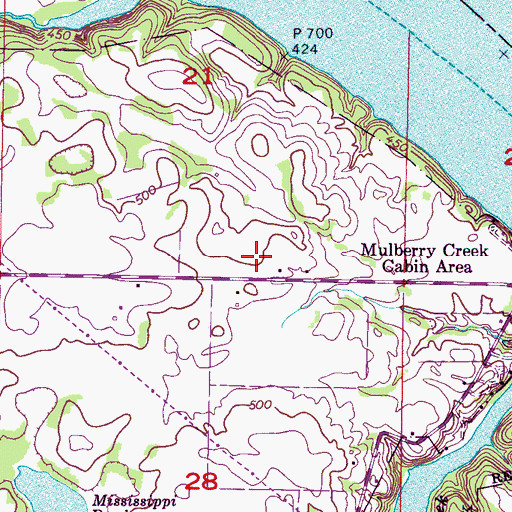 Topographic Map of Newport (historical), AL