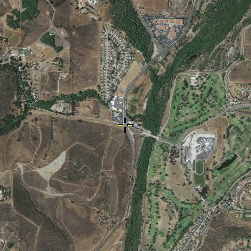 Aerial/Satellite Image of Bonsall, CA
