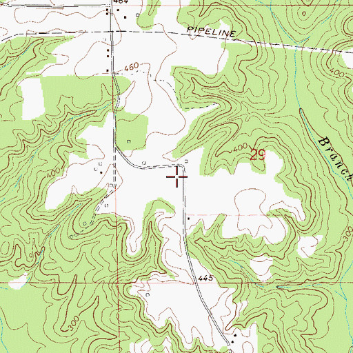 Topographic Map of Omar (historical), AL