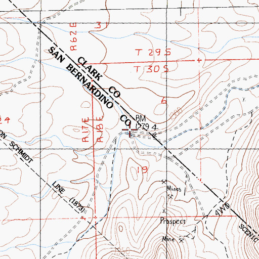 Topographic Map of Juan, CA