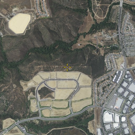 Aerial/Satellite Image of Mount Marron, CA