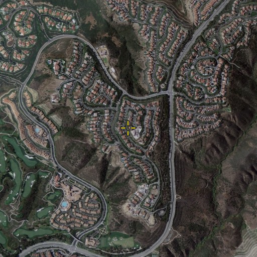 Aerial/Satellite Image of Pelican Hill, CA