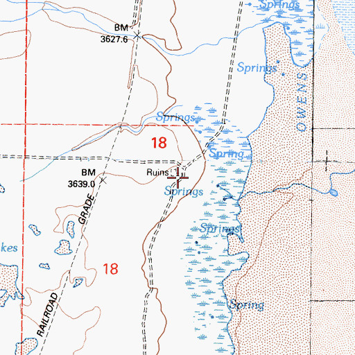 Topographic Map of Permanente (historical), CA