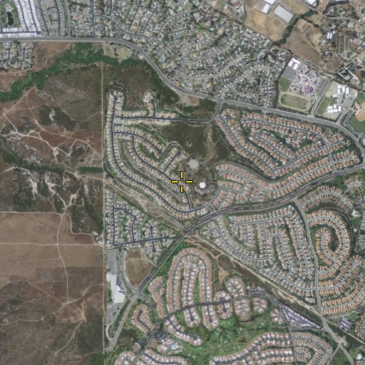 Aerial/Satellite Image of San Francisco Peak, CA