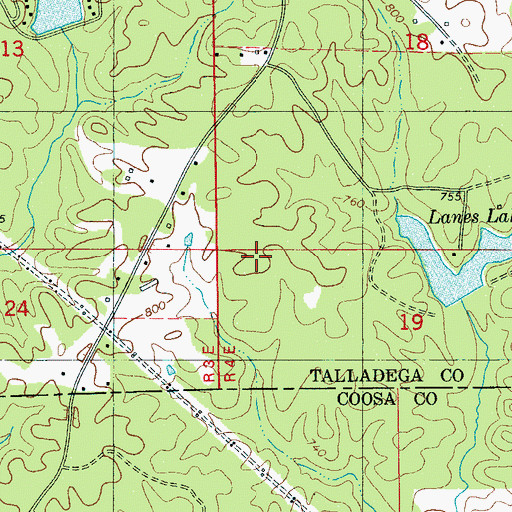 Topographic Map of Juniata (historical), AL