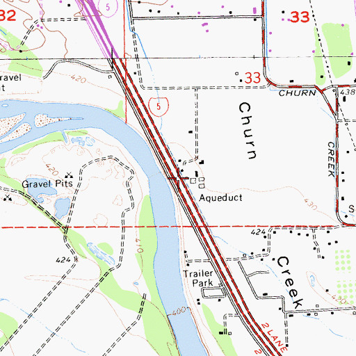 Topographic Map of Duncan Ranch, CA