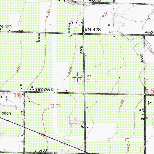Topographic Map of Orlem (historical), CA