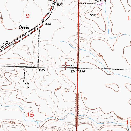 Topographic Map of Thermal School (historical), CA