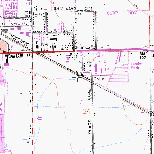 Topographic Map of Abbato (historical), CA