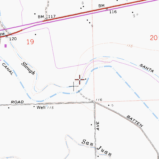 Topographic Map of Temple Gun Club (historical), CA