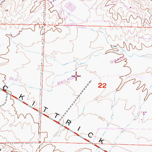 Topographic Map of Asphalto (historical), CA