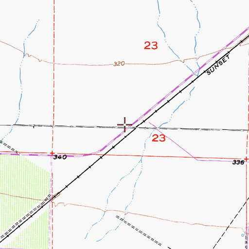 Topographic Map of Kyan (historical), CA