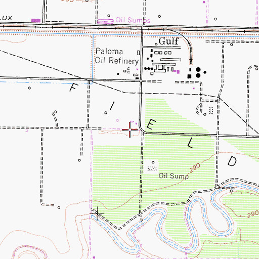 Topographic Map of Paloma (historical), CA