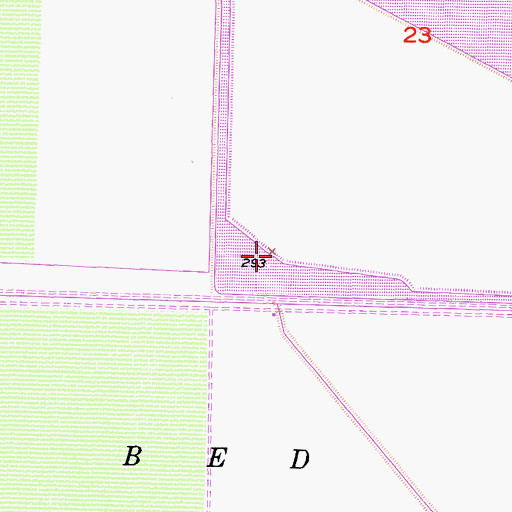 Topographic Map of Pelican Island (historical), CA